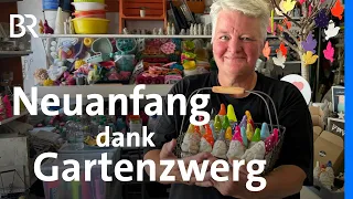 Basteln mit Beton: Frau Fux und ihre Gartenzwerge | Schwaben + Altbayern | BR
