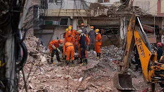 Índia: colapso de hostel em Nova Deli faz sete mortos