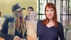 WHO WEARS IT BETTER?: Matilda Blanco copied China Suárez's jacket
