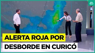 Senapred issues preventive red alert in Molina and Curicó due to flooding