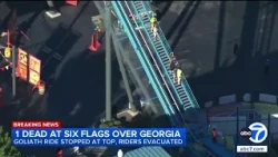 Person dies at Six Flags Over Georgia; Goliath ride evacuated