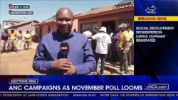 ANC campaigns as November poll looms.