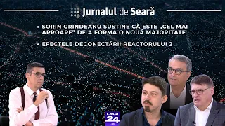 Jurnalul de seară. Cernea : PSD pare că este un partid care se gândește strict la teatrul politic