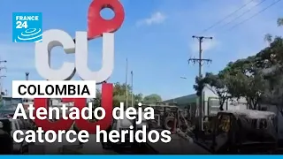 Colombia: atentado en Cúcuta deja al menos catorce heridos y De la Espriella lo condena