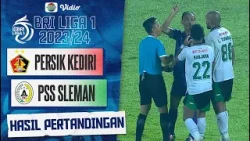 Hasil Akhir Pertandingan - Persik Kediri Vs PSS Sleman | BRI Liga 1 2023/24