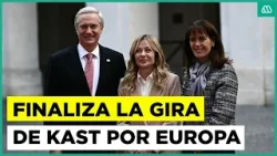 Finaliza la gira de José Antonio Kast por Europa