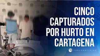 Tourist theft gang taken down in Cartagena: million-peso jewelry recovered