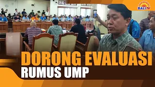 PUSHING FOR AN EVALUATION OF THE MINIMUM WAGE FORMULA