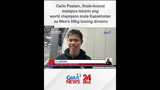 Carlo Paalam, finals-bound matapos talunin ang world champion mula Kazakhstan sa Men’s... | 24 Oras