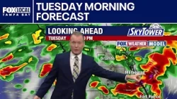Tampa weather | Tuesday morning forecast