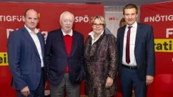 NÖ-Plan Tour in Prottes: Hergovich and Häupl discuss the future of Lower Austria