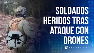 Terrorist drone attack against the Army leaves two soldiers injured in Cesar