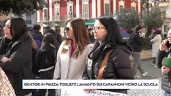 GENITORI IN PIAZZA: TOGLIETE L'AMIANTO SUI CAPANNONI VICINO LA SCUOLA