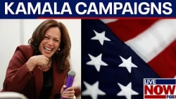 Kamala on campaign trail ahead of midterm election day