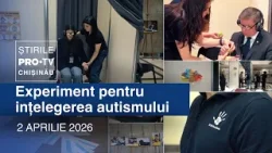 Știrile PRO TV (ORA 17:00) | EXPERIMENT PENTRU ÎNȚELEGEREA AUTISMULUI | Moldova Știrile PRO TV (ORA 17:00) | EXPERIMENT PENTRU ÎNȚELEGEREA AUTISMULUI | Moldova