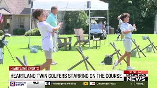 Heartland twins enjoying greatness on the golf course