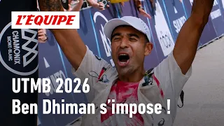UTMB 2026 - American Ben Dhiman wins and SMASHES the course record!
