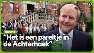 Koning Willem-Alexander heropent Kasteel huis Bergh: ‘Pareltje in de Achterhoek’
