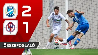 OTP Bank Liga: MTK Budapest–Nyíregyháza Spartacus FC 2–1 | összefoglaló