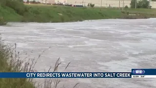 City of Lincoln redirects wastewater into Salt Creek Due to heavy rains