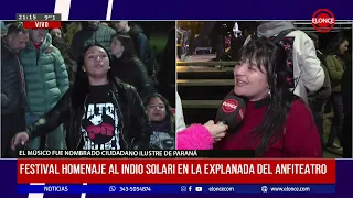 Indio Solari Tribute Festival at the Paraná Amphitheater Esplanade