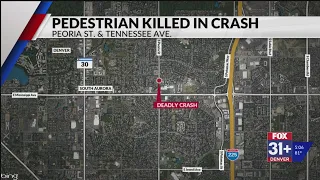 Pedestrian killed after being struck by vehicles in Aurora