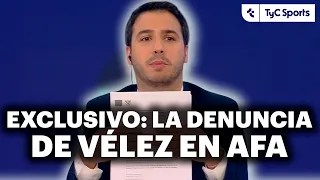 VELEZ's COMPLAINT to AFA to TAKE THE POINTS from BOCA 📝🇦🇷🏆