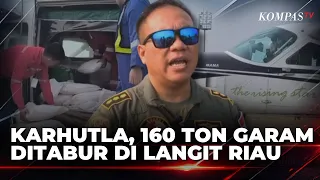 Fighting Forest Fires: 160 Tons of Salt Sown in Riau Skies to Trigger Rain | KOMPAS SIANG