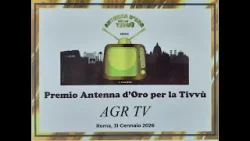 AGRTV premiata in Campidoglio | Antenna d’Oro per la Tivvù 2026