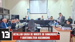 Details of Cause of Death for Murdered Canadian and Guatemalan Released
