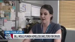 Iowa bill proposal would punish homeless shelters for drugs