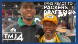 Green Bay Packers fans react to first-round draft pick