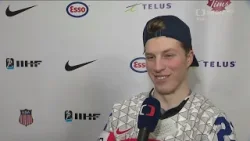 OHLASY: Čtvrtfinálové utkání Česko - Švýcarsko na MSJ