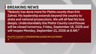 Platte County Prosecutor Eric Zahnd dies