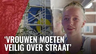 Nieuwe muurschildering voor vermoorde Lisa in Bos en Lommer
