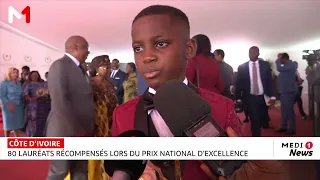 Côte d´Ivoire : 80 lauréats récompensés lors du Prix National d’Excellence