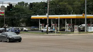 Man killed, woman injured after masked gunmen open fire at Memphis gas station, police say