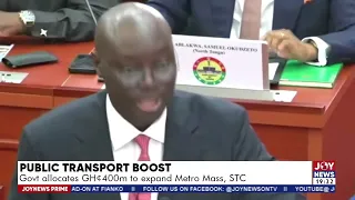 Public Transport Boost: Government allocates GHS400m to expand Metro Mass, STC