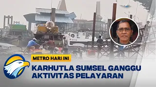Akibat Karhutla, Sungai Musi Diselimuti Kabut Asap | Metro Hari ini