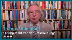 Prof. Thomas Jäger (Politikwissenschaftler, Universität zu Köln) zum Ultimatum von Donald Trump Prof. Thomas Jäger (Politikwissenschaftler, Universität zu Köln) zum Ultimatum von Donald Trump