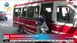 Transportation fare hikes in Eskişehir!