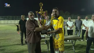 Veterans' football tournament final held in Kirkuk.