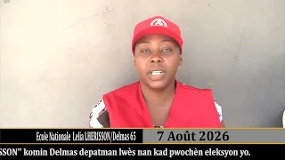 KEP a ouvri yon nouvo sant enskripsyon elektè nan "Ecole Nationale  Lelia LHERISSON' komin Delmas