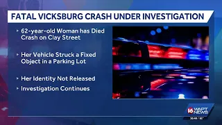 Driver dies after medical emergency in Vicksburg crash