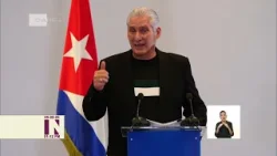 Ofrece Díaz-Canel declaraciones a la prensa sobre temas medulares de Cuba y el mundo