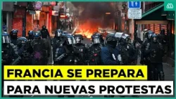 France on Alert: Terrorist Shooting and Police Shield Ahead of Massive Protests