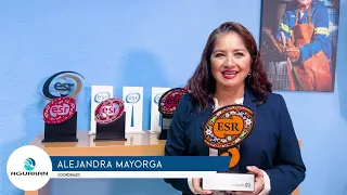 Aguakan receives ESR Distinction for the ninth year for its commitment to water and the environment