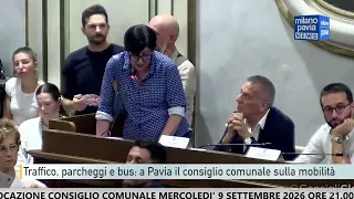 Traffic, parking, and buses: the Pavia city council meeting on mobility