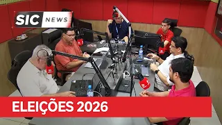 Expedito Netto, PT candidate, presents proposals during Parecis FM interview