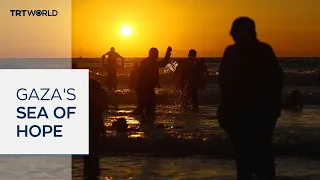 Surfers in Gaza seek solace in Mediterranean Sea